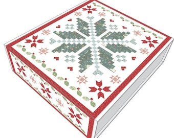 Winter Magic quilt kit - Riley Blake Designs, winter sewing project - Shipping to Canada only