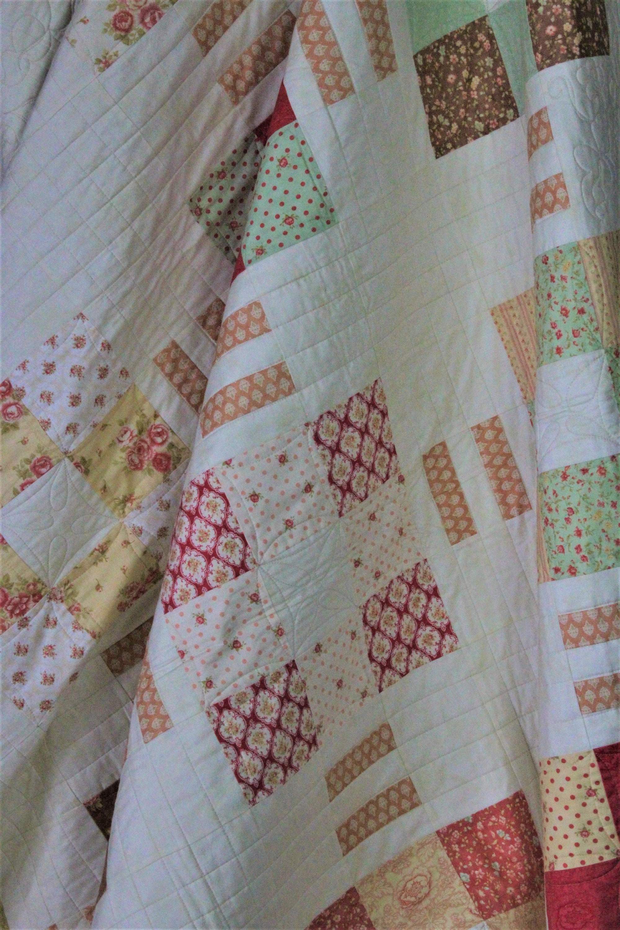 QUILT SALE Southern Comfort Quilt handgemachter Quilt in Etsy.de