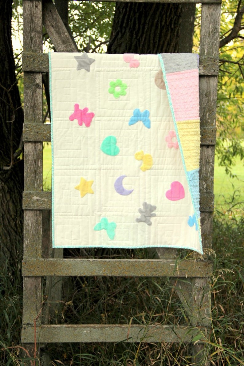 Cookie Cutter Baby Quilt Pattern. Quick and Easy Baby Quilt Etsy
