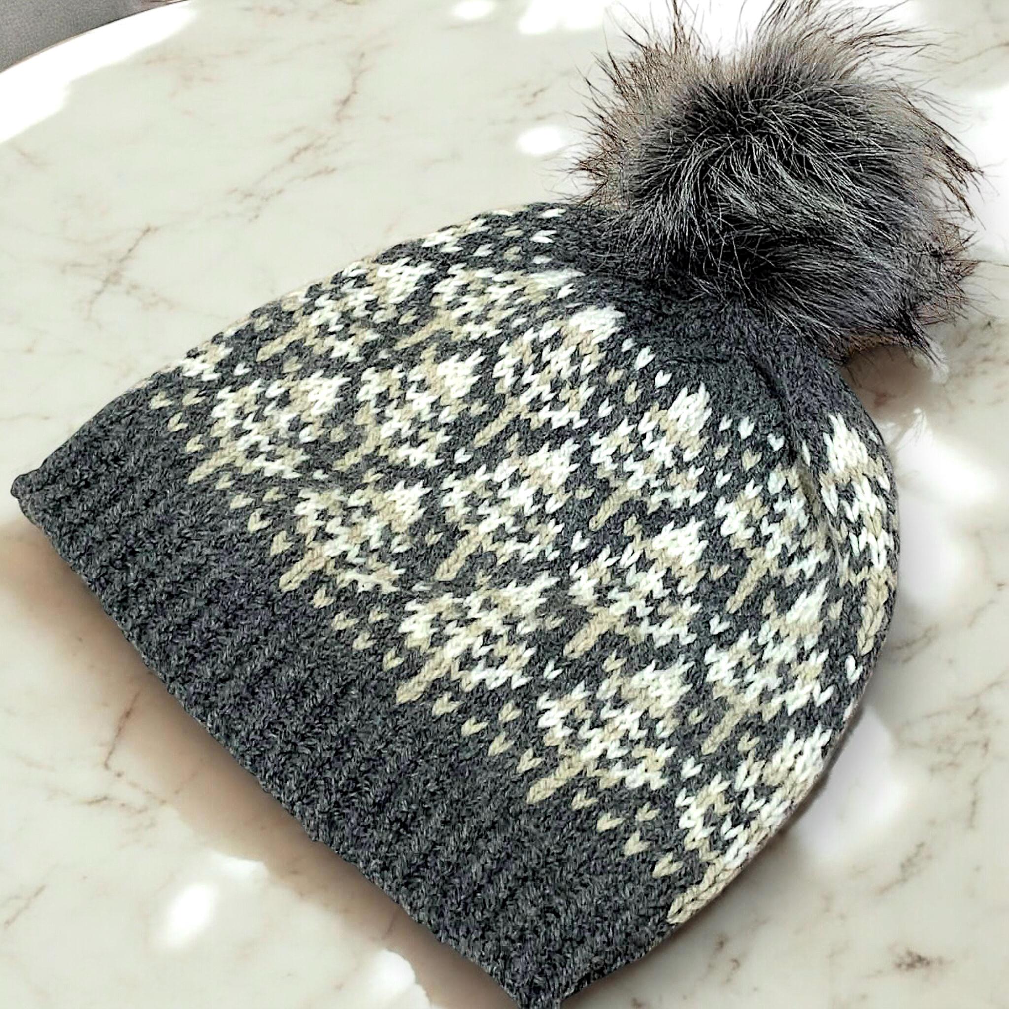 PDF Pattern Mohawk Trail Knit Hat - Etsy