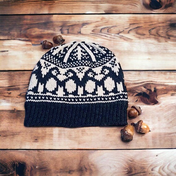 PDF Pattern Penguin March Knit Hat - Etsy