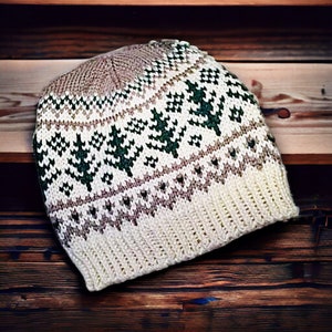 PDF Pattern Balsam Fir Knit Hat