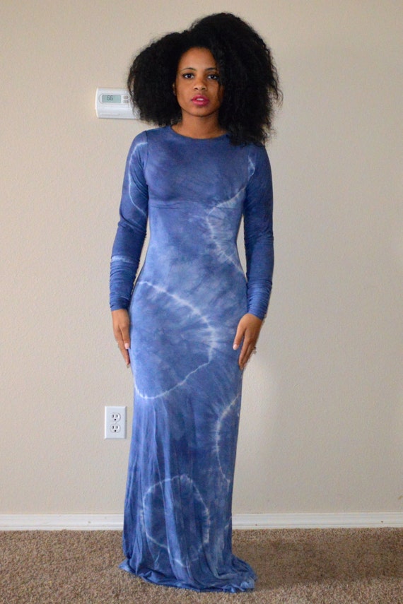 Dusk Tie-Dye Maxi Dress