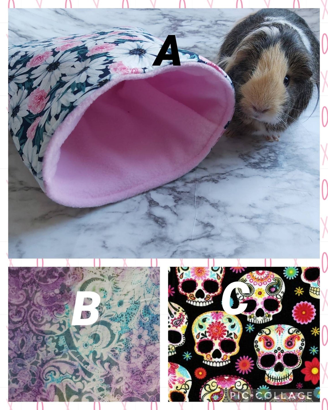 Guinea Pig Cozy Sack Hedgehog Snuggle Pouch Guinea Pig Etsy Canada