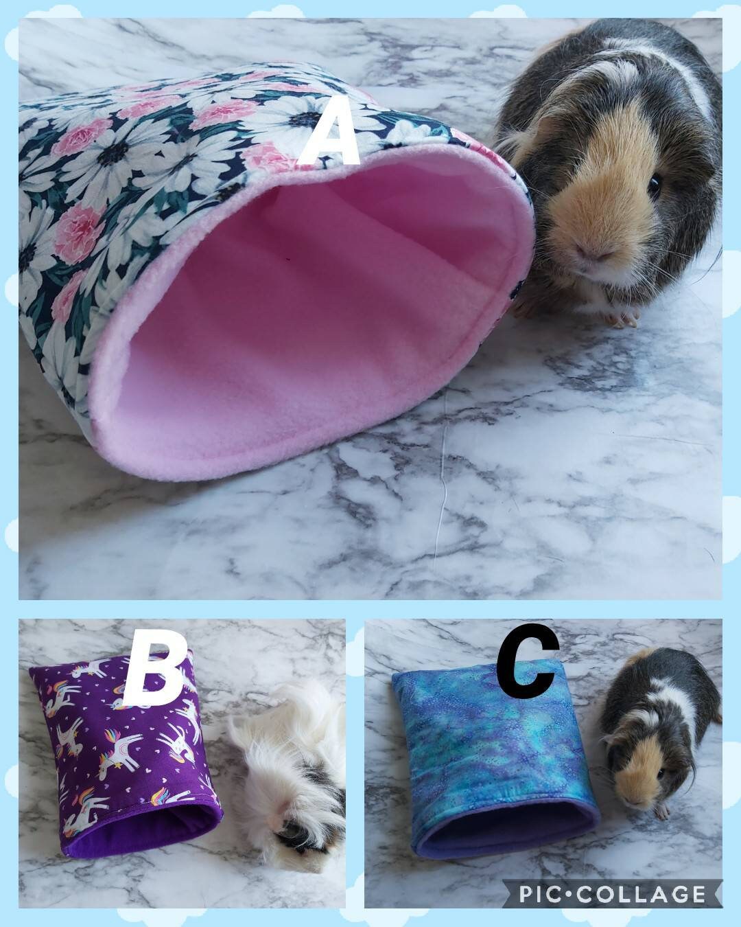 Guinea Pig Cozy Sack Hedgehog snuggle Pouch Guinea Pig Etsy