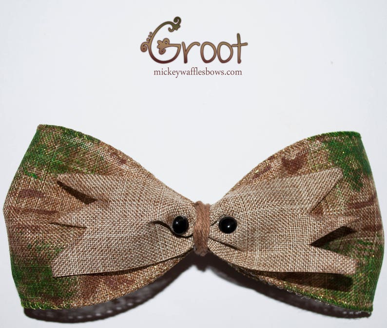 Groot Hair Bow image 1