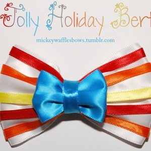 Jolly Holiday Bert Hair Bow