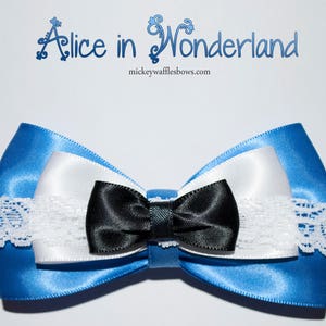 Alice in Wonderland Hair Bow