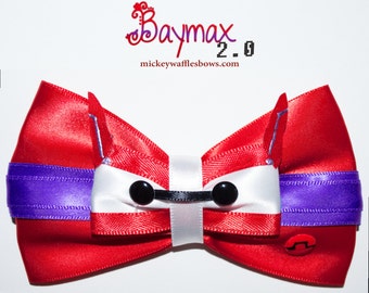 Baymax 2.0 Hair Bow