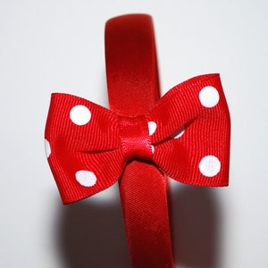 Minnie Mouse Bow Headband image 2