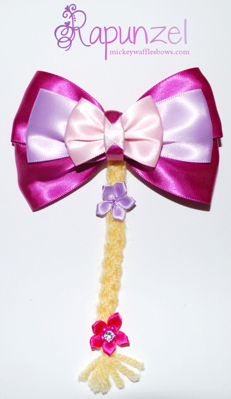 Rapunzel Hair Bow image 1