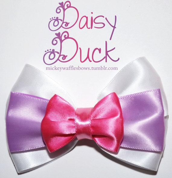 Daisy Duck Hair Bow | Etsy