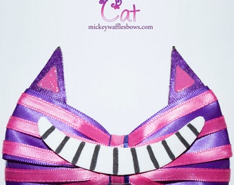 Grinsekatze Haarschleife