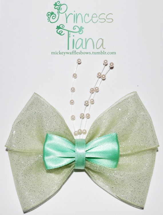 Princess Tiana bow
