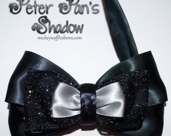 Peter Pan's Shadow Hair Bow