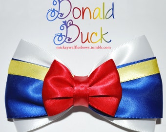 Donald Duck Hair Bow