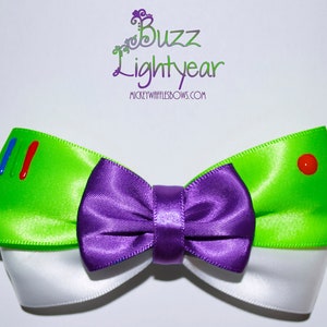 Buzz Lightyear Hair Bow