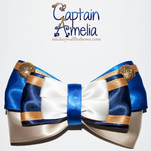 Captain Amelia Hair Bow