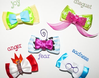 Inside Out Mini Series Hair Bows