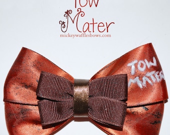 Tow Mater Hair Bow