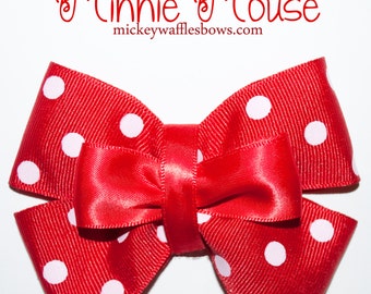 Minnie Mouse Hair Bow