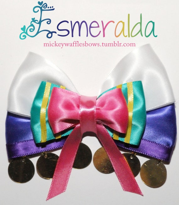 Esmeralda Hair Bow Etsy