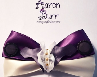 Aaron Burr Hamilton Hair Bow