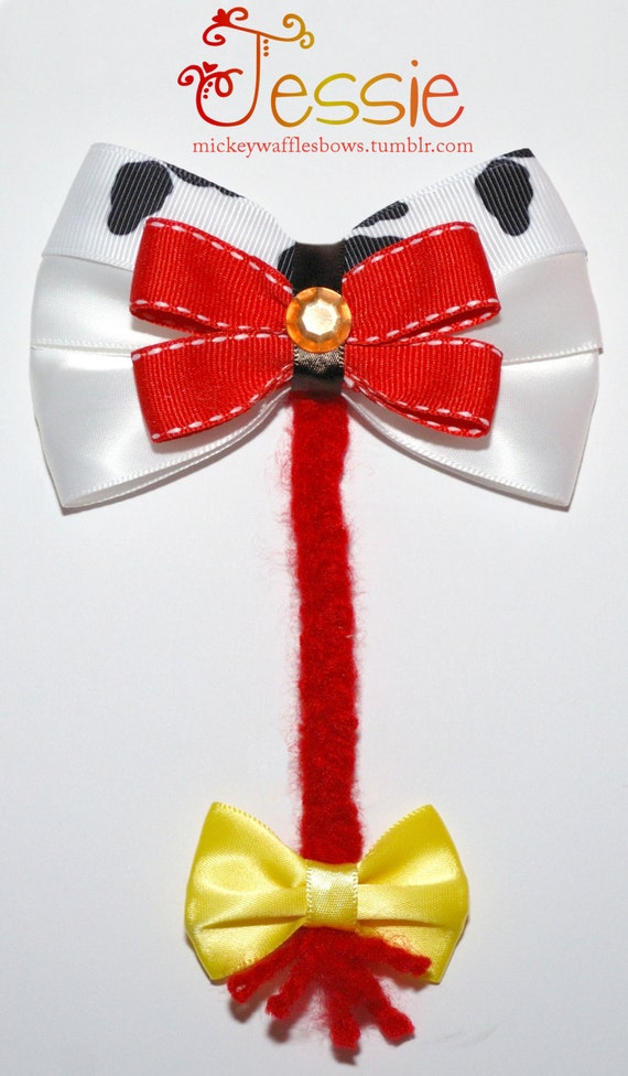 Jessie Hair Bow Etsy