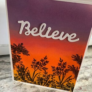 Hallo Karte, glauben Karte, Ermutigung, fühlen sich besser Karte, Get Well Card