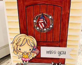 Miss you card, I miss you card, Military missing you card, Miss you Greeting Card