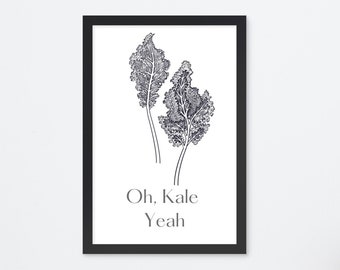 Framed poster - Kale