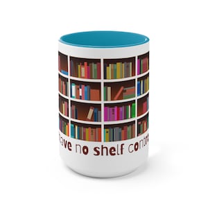 Shelf Control - Two-Tone Coffee Mugs, 15oz