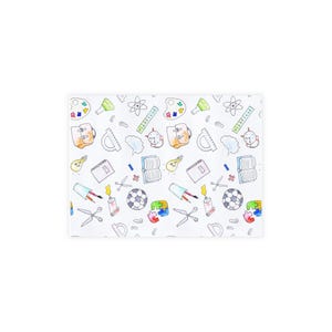 Lot de cartes postales de fournitures scolaires pour professeur | Adorables cartes de correspondance avec stylo et crayon, coffret cadeau de papeterie, cartes de voeux créatives, enveloppes incluses