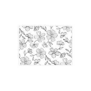 Lot de cartes postales minimalistes florales noires de Zazzle.be Liste d'envies Vous avez des idées ? Adorables cartes de correspondance, coffret cadeau de papeterie, cartes de voeux créatives, enveloppes incluses