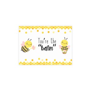Lot de cartes postales "Baume" sur le thème des abeilles | Adorables cartes de correspondance avec stylo et crayon, coffret cadeau de papeterie, cartes de voeux créatives, enveloppes incluses