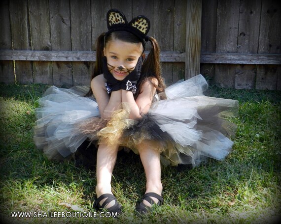Leopard top tutu dress