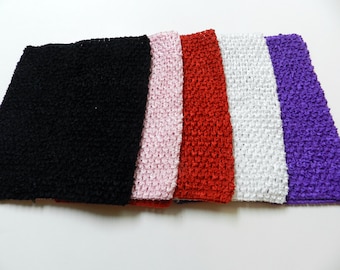 UNLINED Crochet tutu top,9" tutu dress tube top for DIY tutu dress CLEARENCE ready to ship