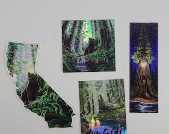 Misc. Nature themed stickers (multiple options) By Dakota Daetwiler