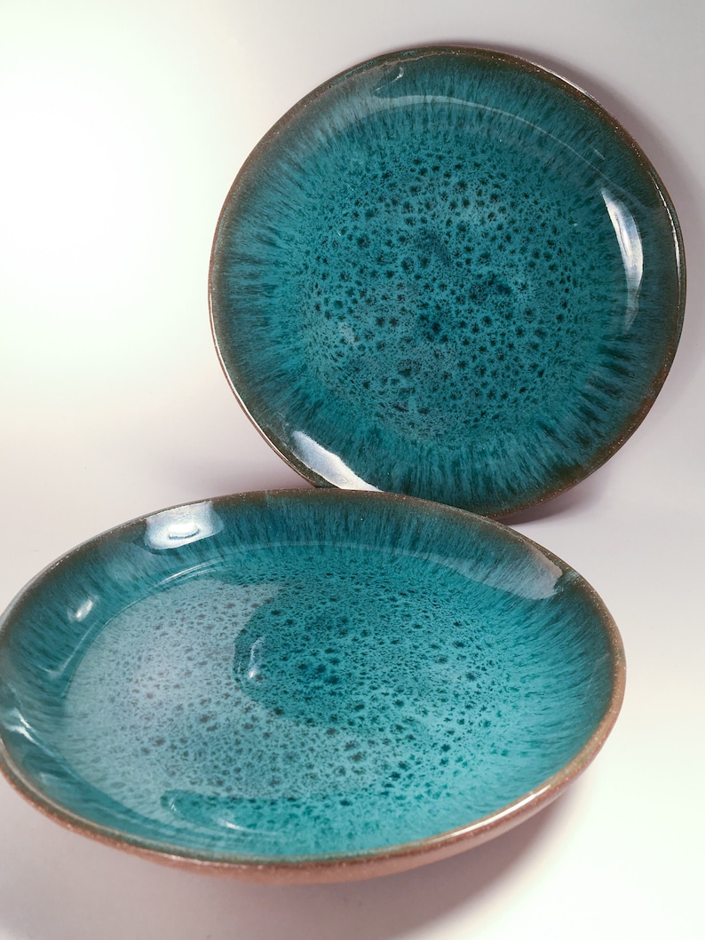 Deep ocean plates B set of 2