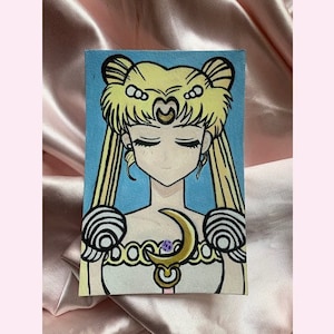 Princess Serenity Postcard|Sailor Moon Painting