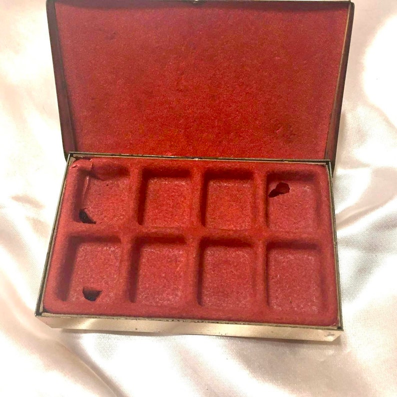 Vintage Gold Jewelry Box Etsy