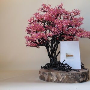 Wire Tree Sculpture,Wire Trees,Tree of Life,Wire Art,Wire Sculpture,Metal Sculpture,Bonsai Wire Trees,Trees made of wire,Flowering Trees,