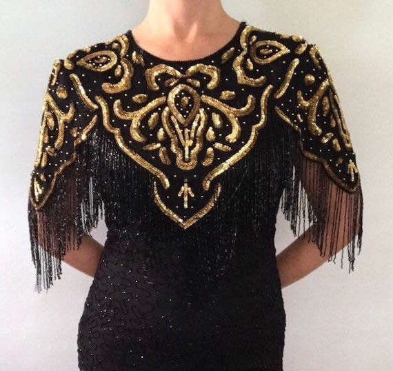Deco beaded dress