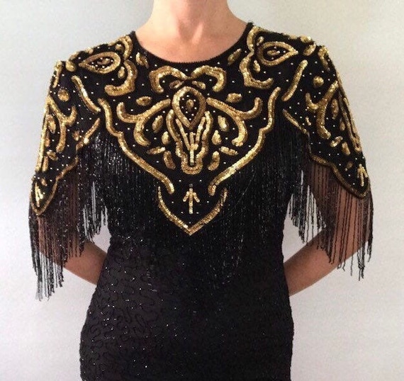 Deco beaded dress - image 1