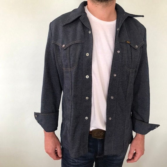 70s Lee denim shirt jacket