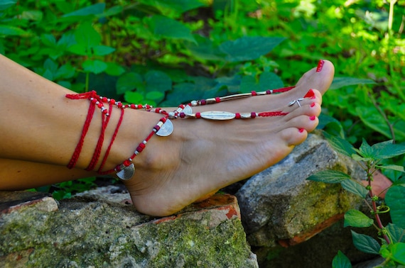 Etsy foot sale jewelry