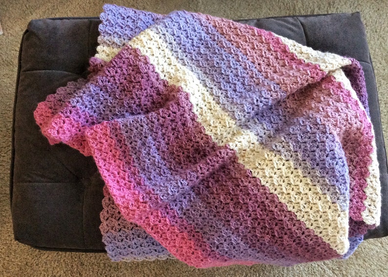 Handmade Blanket Lap Size Birthday Elderly Baby Dorm Etsy