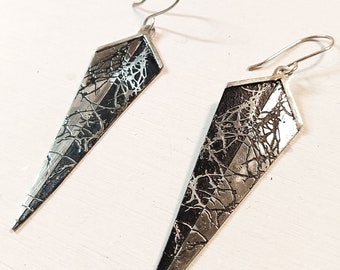 Golgi Stain Earrings (Dagger)