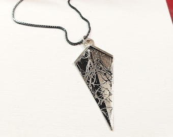 Golgi Stain Necklace (Dagger)