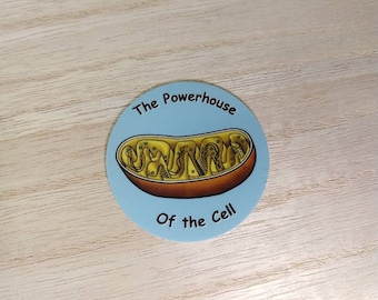 Mitochondria Vinyl Sticker